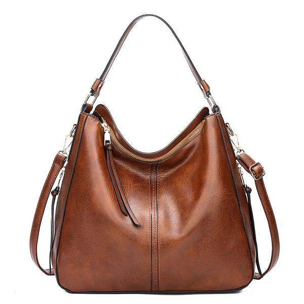 

female bag 2021 new european and american fashion handbag temperament messenger single shoulder big bag