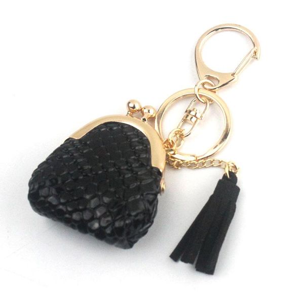 

black bag with tassel 18mm metal snap button keychain women's diy jewelry valentine's day k237 school supplies q jllglv