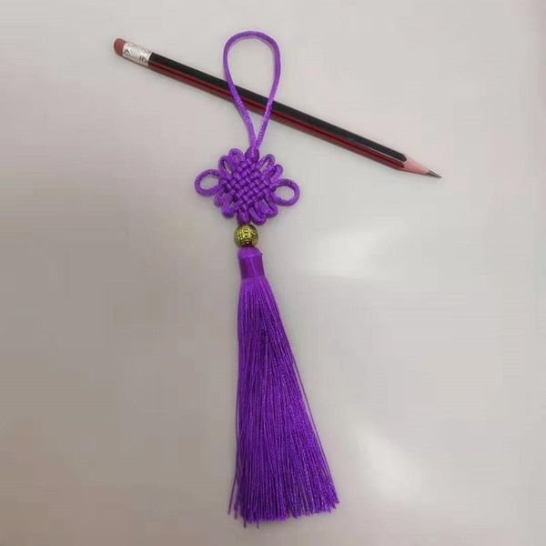 

10pcs new style chinese knot tassel diy jewelry accessories home textile curtain garment sewing macrame decoration pendant h jllqux