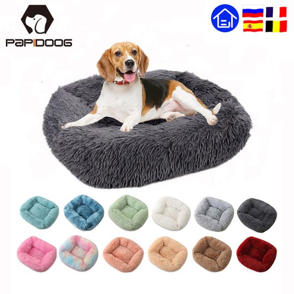 

square er soft dog bed warm plush cat mat dog beds for large dogs puppy bed house nest cushion pet product accessories