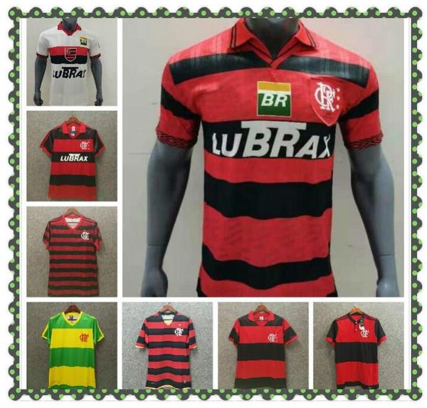 

flamengo retro 2008 2009 soccer jerseys 08 09 custom name number 10 can personizal full sponsor big size xxl flemish football shirts, Black;yellow