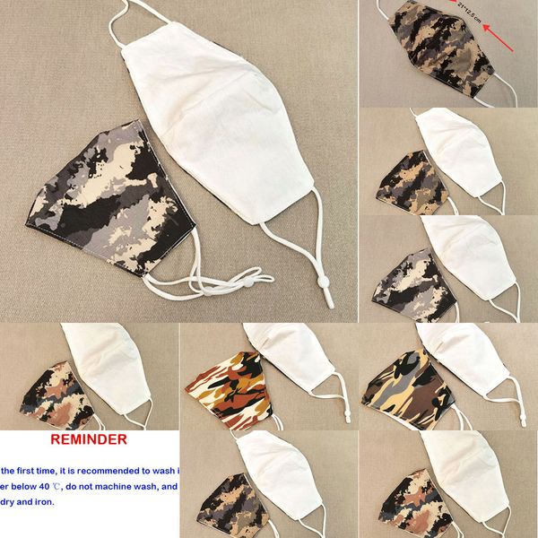 

new outdoor cotton print mask washable protective for both men and women breathable dustproof sunscreen masks (can not i ohzt9, Black
