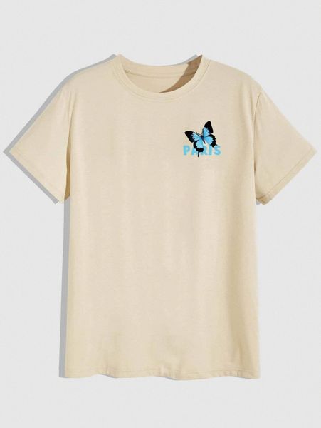 

romwe guys letter butterfly graphic tee k8c4#, White;black