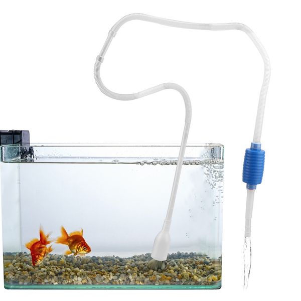 

aquarium water filter, gravel siphon manual pump, safety vacuum cleaner, 1.7m