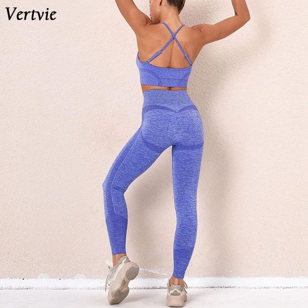 

yoga outfits vertvie seamless women set workout shirts sport pants gym clothing short crop high waist running leggings sports, White;red
