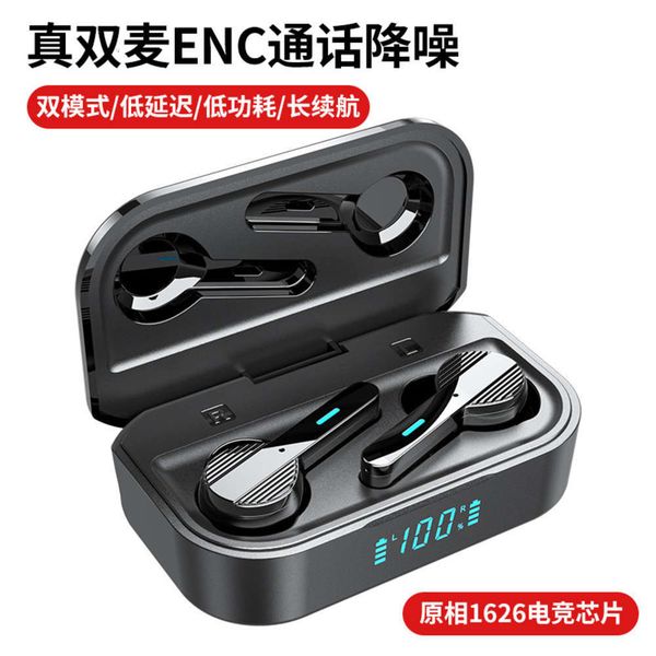 

wirels tws enc new noise game reduction call bluetooth headset