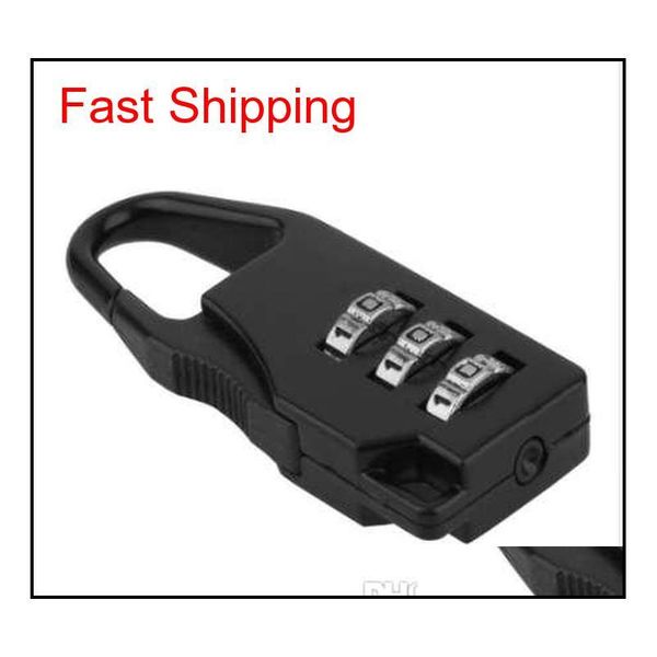 

travel accessories 3 digit combination password luggage code lock mini suitc qylupf sports2010