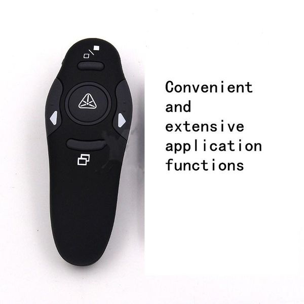 

2.4ghz wireless presenter red laser pointers pen usb rf remote control page turning ppt powerpoint presentation