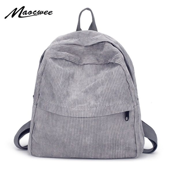 

women backpack youth small solid casual backpacks students school bag teenage girls vintage lapbags rucksack mochila y201224