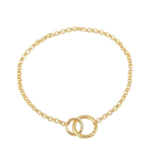 

аксессуары металлическая цепь панк рок rap choker женские модные дизайнер лаконичные ожерелье аксессуары металлические sqcfdg homes2007, Golden;silver