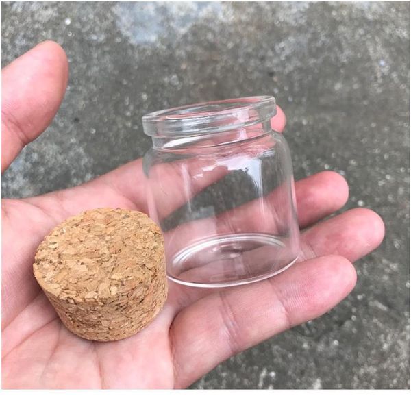 

size 47*50*3m capacity 50ml glass bottles with cork small transparent mini empty glass vials jars 1 bbyflu