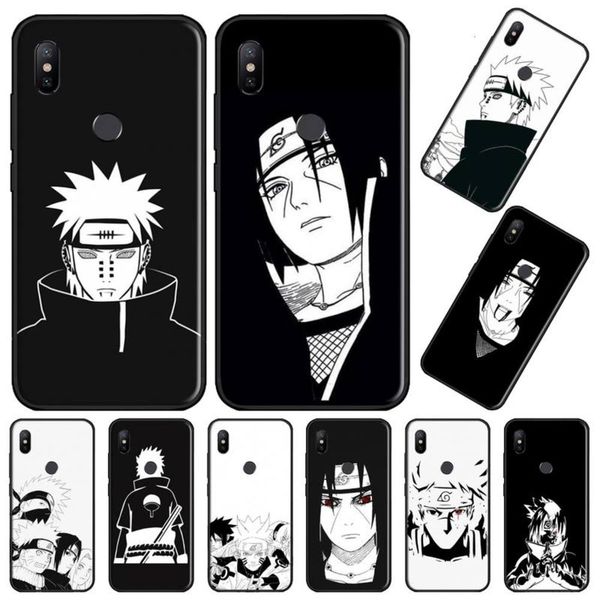 

8 black and white naruto assists kakashi mobile phone cover redmi 55a plus 7a 8 note 2 34 55a 67a k20 a2