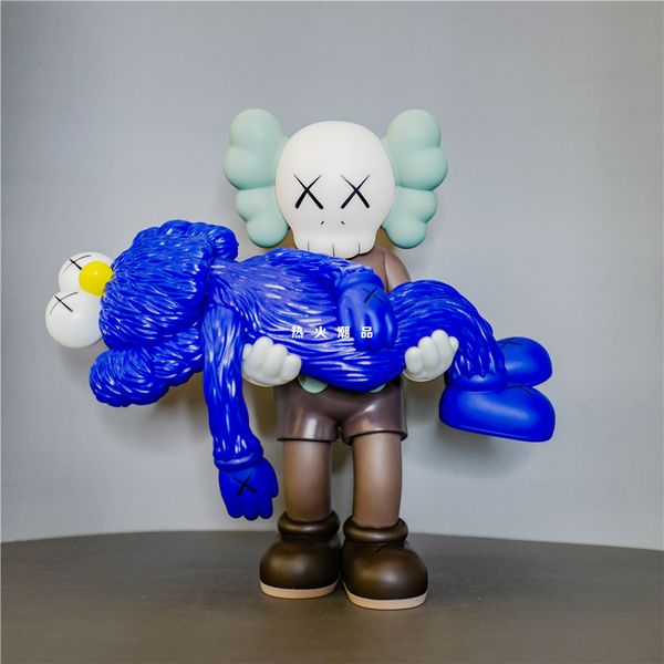

hyfrdfchn kaws trend gone hand made toy doll sculpture fashion card creative playgdr, Silver