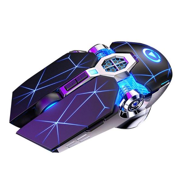 

wired mechanical usb 7 led backlit mute gaming mouse mice for pc laptop