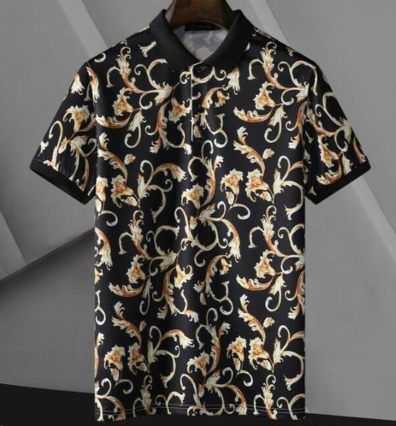 

2021ss summer new brand designers men's polos t-shirt short sleeves leisure fashion polos a423, White;black