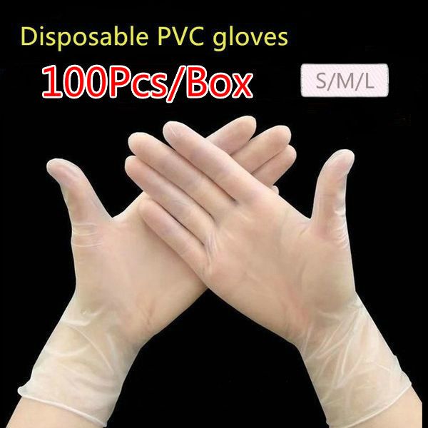 

pcs/box kitchen tools food butcher 100 medicinal protective working disposable latex gloves cleaning dish washing househoodoutlett