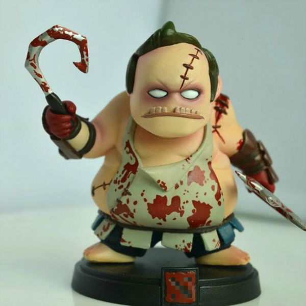

12cm terror butcher game peripheral pudge packed garage kits model anime figure collect action toys