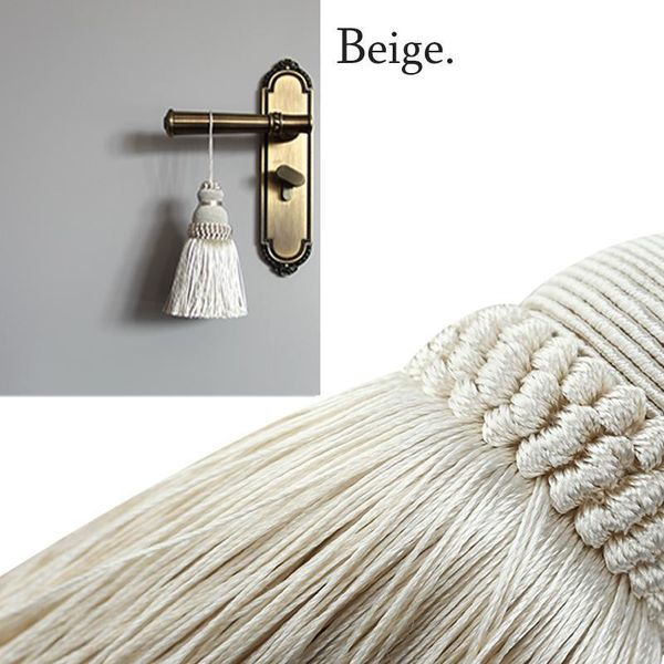 

1pc home decor hanging rope silk tassel fringe tassel trim garment decoration key tassels for diy embellish curtain accessories h jllgxm