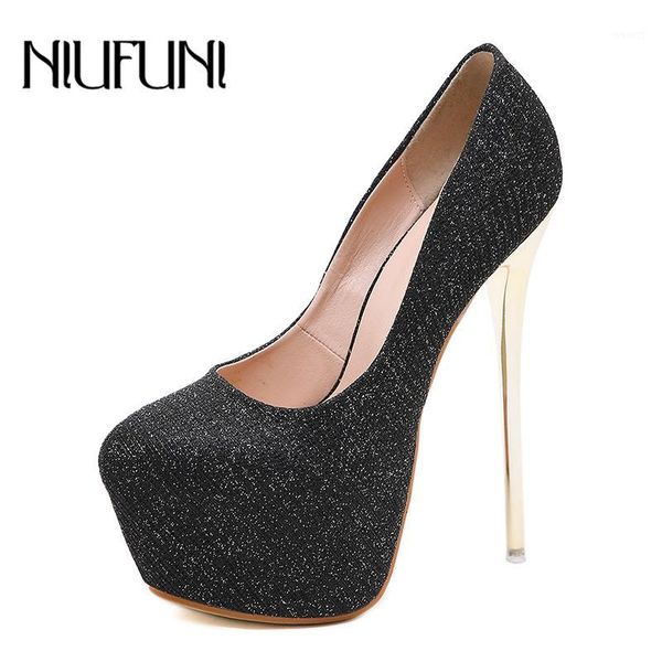 

dress shoes mary jane round toe platform stiletto women pumps ultra high heels matte wedding nightclub model bling for women1, Black