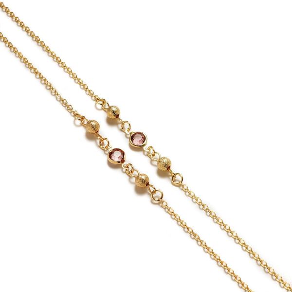 

luxury handmade glasses chain sunglasses lanyard non slip gold color crystal beads glasses cord sunglasses accessories h bbypcc