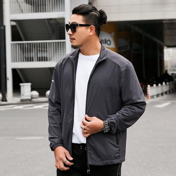 

new men's casual hooded bomber jacket spring autumn hip hop plus size windbreaker sportswear zipper jacket coat outwear 6xl 8xl1, Black;brown