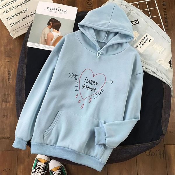 

unisex harry styles merch толстовки женские harajuku толстовка негабаритных пуловеров розовые топы уличная одежда одежда одна направление me, Black