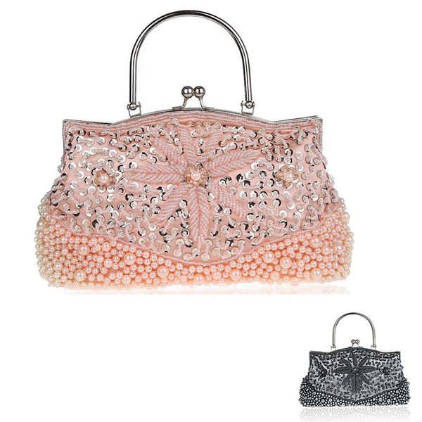 

evening bags beaded bling sequins handbags women designer crossbody luxury party purse fashion ladies dinner chain clutches