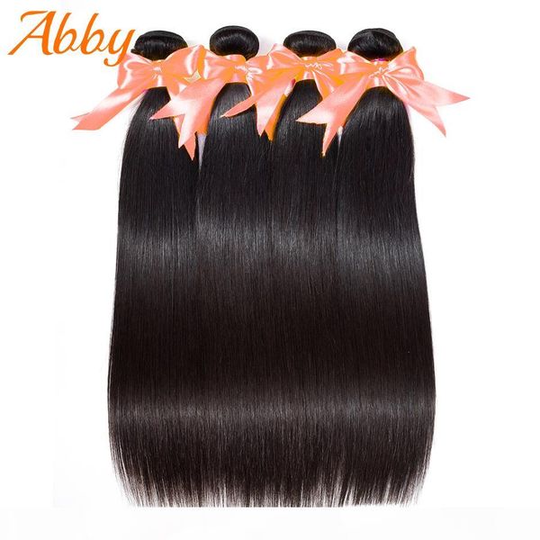 

прямые человеческие волосы 1 3 4 feave peave bundles двойной уток бразильский remy extensions 2020 тенденций прическа, Black;brown