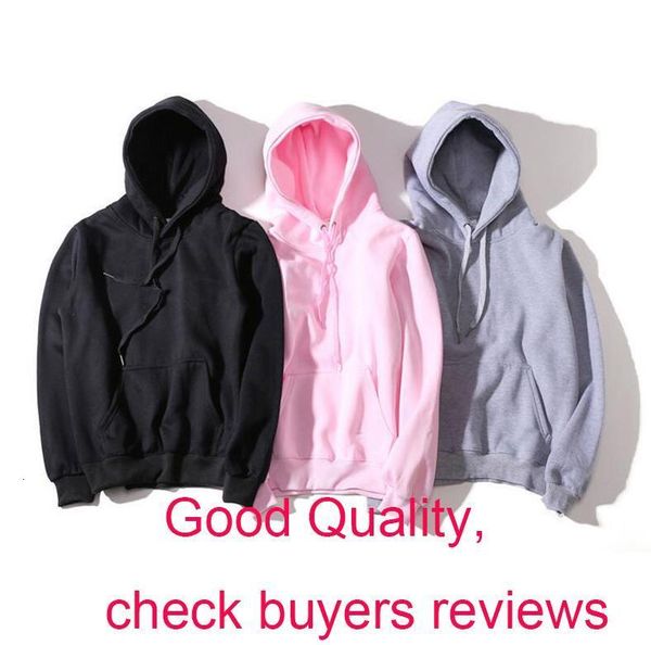 

new fashion hoodie men women sport sweatshirt size s-xxl 5 color cotton blend thick fashion hoodies pullover long sleeve streetwear, Black