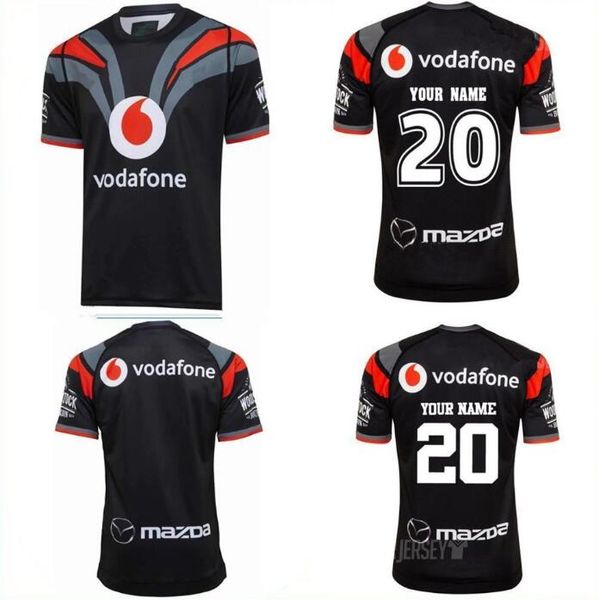 

2020 australia warrior home jersey commemorative rugby jerseys heritage national rugby 2020 warriors away jersey, Black;yellow