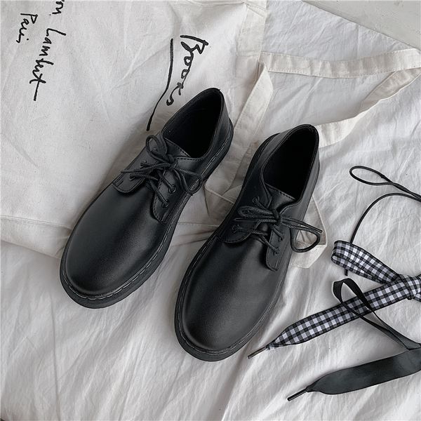 

classic brand shoes women casual round toe black oxford shoes for women flats comfortable slip on women shoes brogue c1120