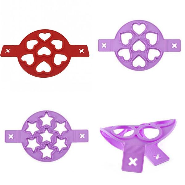 

пищевая ценность силиконовой омлетной плесени круглые семь отверстия красное фиолетовое яичко выпечки выпечки высокая температурное сопротив