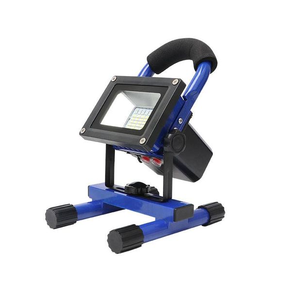 

us stock portable floodlight chargeable 60w ip65 waterproof 10000lm led work spotlight 3-modes cordless flood light for camping lighting