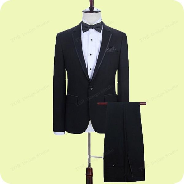 

men's suits & blazers 2021 black men suit wedding for custom made business costume tuxedos formal groom man terno blazer masculino, White;black