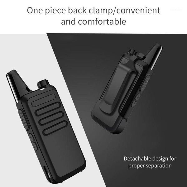 

usb charging walkie-talkie with large capacity battery walkie talkie radio station transceiver easy to operate for dropship1