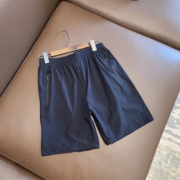 

2020 summer new men's four side ice sense shorts a07108, White;black