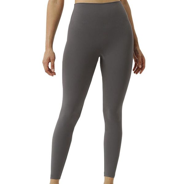 

solid color women yoga pants high waist sports gym wear leggings elastic fitness lady overall full tights workout kg-76, White;red
