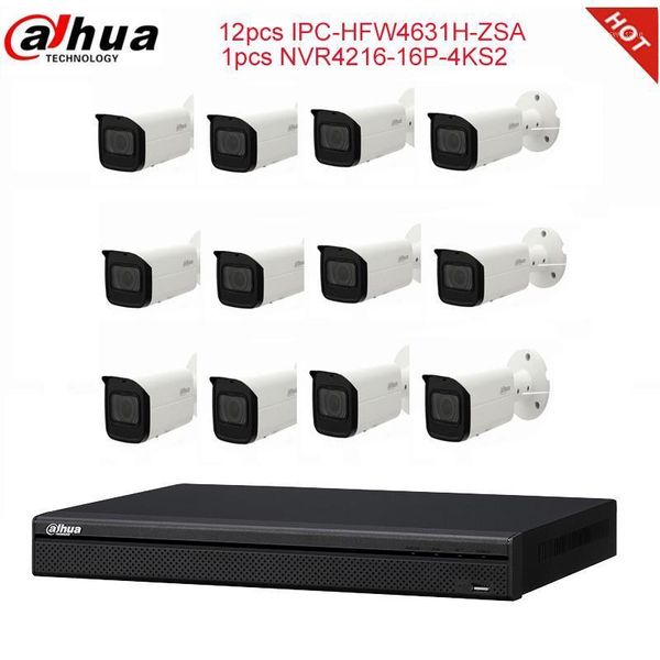 

the kits 12pcs ipc-hfw4631h-zsa and 1 pc nvr4216-16p-4ks2 dahua products1