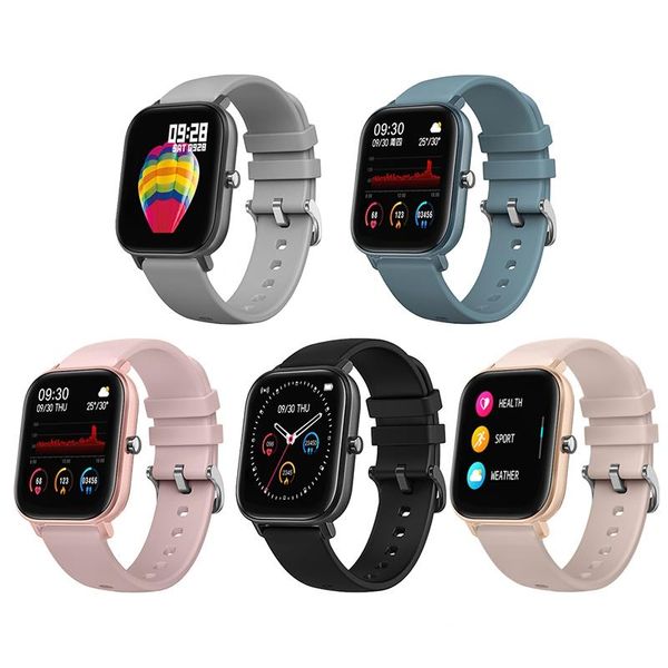 2020 Smart Watch Homens Mulheres Frequência Heart Pressão Arterial Monitor Bluetooth Connect SmartWatch Aptidão para iOS Android Watch Smart