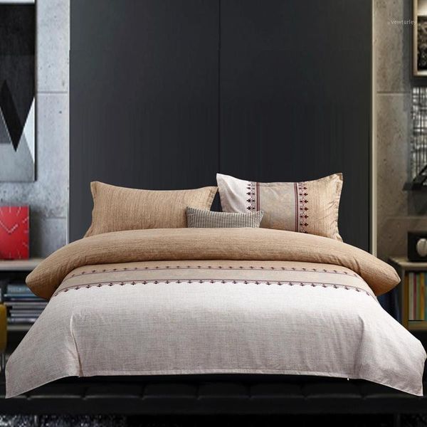 

bedding sets home textiles twin  king bed set elegant comforter duvet covers bedclothes quilt cover + pillowcase linen1