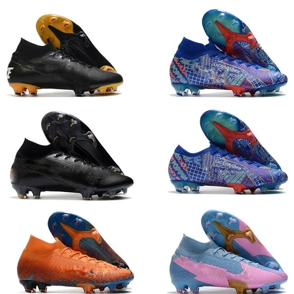 

women mens new ankle football boots cr7 mercurial superfly 7 elite ag soccer shoes neymar acc superfly vii 360 ronaldo soccer cleats