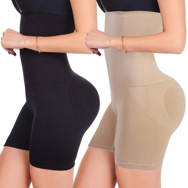 

shapewear for women tummy control butt lifter high waist panty compression shorts waist trainer body shaper slimming underwear, Black;white