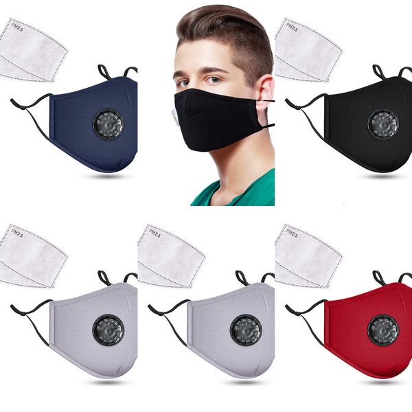 

masks new cotton mask face designer luxury with breathing valve pm2.5 dust factory direct anti smog