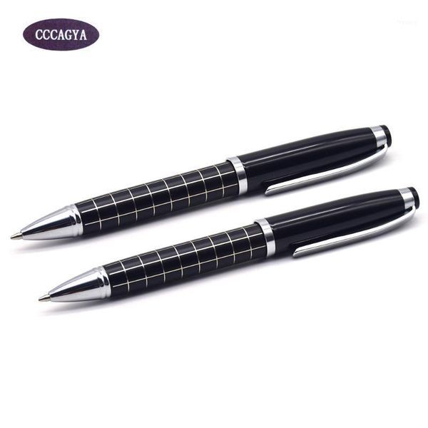 

guoyi b021 ballpoint pen revolving core g2 424 metal high-end business office gifts and corporate logo custom signature pen1, Blue;orange