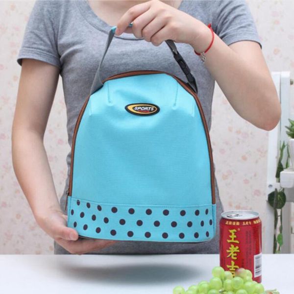 

новый портативный обед сумка теплоизоляционная коробка tote охладитель сумка пикник сумка молочный изоляционный сумка для женщин мужчины дет