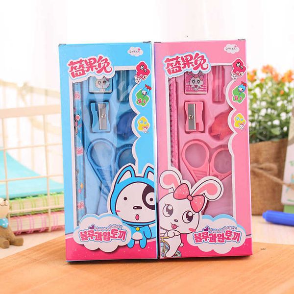 

jj pencil set stationery set gift box six piece set children's 61 small gift