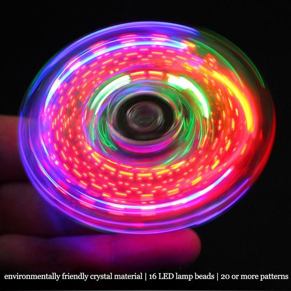 

fidget spinner glow in the dark toy stress led tri spinner autism luminous spinners kinetic gyroscope for children h wmtkud petsyard
