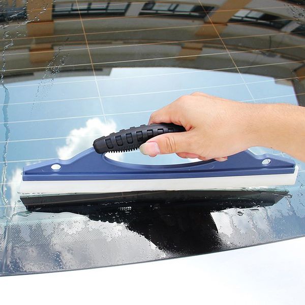 1PC Car Wiper Board Silicone Auto Window Wash Clean Wiper Seccatoio Asciugatura Lama Cleaner Kit doccia Silicone di plastica