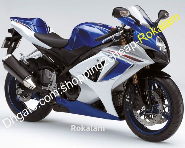 SUZUKI GSX-R1000 K7 07 08 GSXR1000 GSXR 1000 2007 2008 MAVİ BEYAZ KAZANÇLARIN AŞAĞIDAKİ SET (Enjeksiyon Kalıplama)