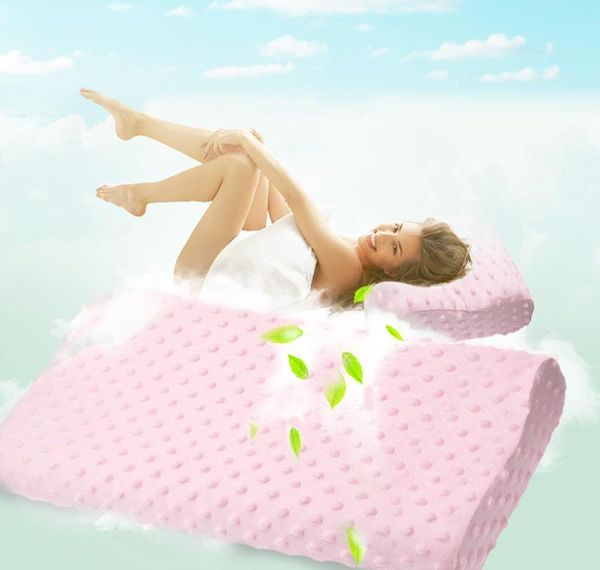 

memory foam orthopedic pillow latex neck pillow fiber slow rebound soft masr cervical health c jllhym loveshop01